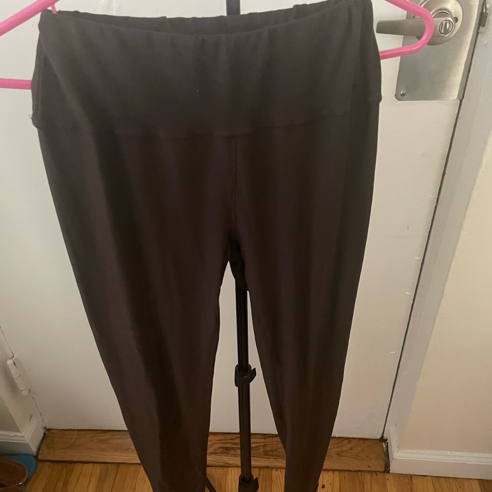 Brown leggings